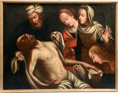La lamentation sur le Christ - Atelier Francesco Rizzo de Santacroce (1485-1545)